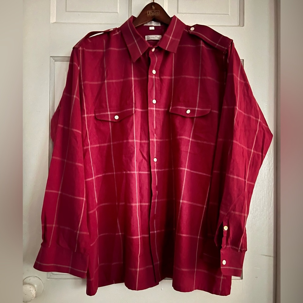 Christian Dior Men's Button-down XL - Picture 1 of 2